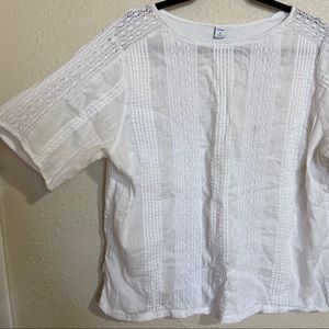 old navy embroidered shirt